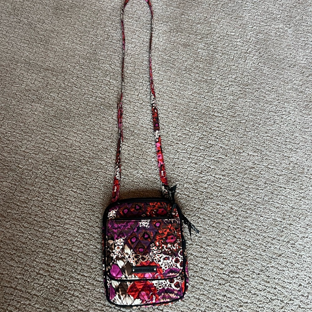 Vera Bradley Floral Patterned Crossbody Bag